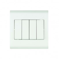 Belanko (Legrand) 4 Gang 1 Way Switch