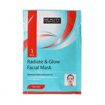 Beauty Formulas Radiate and Glow Facial Mask 