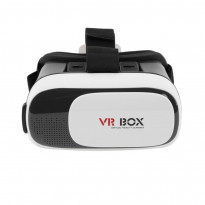 VR BOX VIRTUAL REALITY 3D SMART GLASS (2ND GENERATION)-Black & White