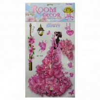 Wall Sticker DYI Room Decor (QE-039) 2 Pieces