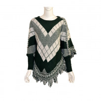 Emwest Winter Poncho for Women (103010003001072) - Free Size