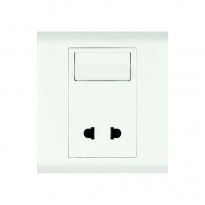 Belanko (Legrand) 2 Pin Socket Plus Switch