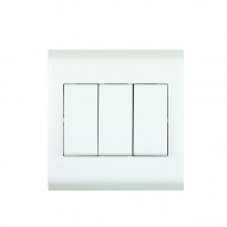 Belanko (Legrand) 3 Gang 1 Way Switch