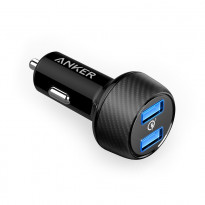 Anker PowerDrive Speed 2QC Car Charger - Black