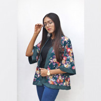 Bottle Green Kimono