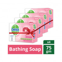Dettol Soap Skincare Quad Pack Combo (75gm)