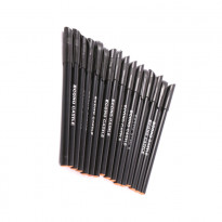Econo Castle Black body 20pcs and Econo Castle Multi body 20 pcs Pencil Pen