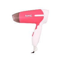 Kemei Professional Hair Dryer (Km-6830) - White and Pink