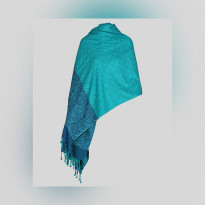 Le Reve Mixed Fabrics Women’s Regular Shawl (LSL14198)
