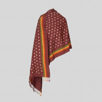 Le Reve Mixed Fabrics Women’s Regular Shawl (LSL14238)