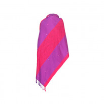 Le Reve Mixed Fabrics Women’s Regular Shawl (LSL14246)