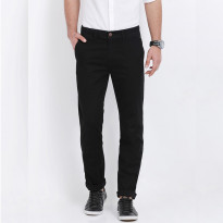 Black Gabardine Pant For Men (MXCP 111)
