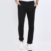 Black Gabardine Pant For Men (MXCP 112)