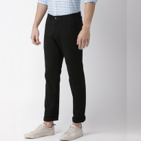 Black Gabardine Pant For Men (MXCP 02)