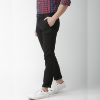 Black Gabardine Pant For Men (MXCP 03)