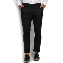 Black Gabardine Pant For Men (MXCP 44)