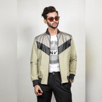 O2 Men’s Bomber Jacket (BJ-MJ-MC/1801009)- Beige