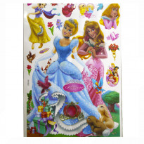 Wall Sticker DYI Disney Princes Room Decor (XA-003)
