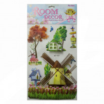 Wall Sticker DYI Room Decor (QE-027) 2 Pieces